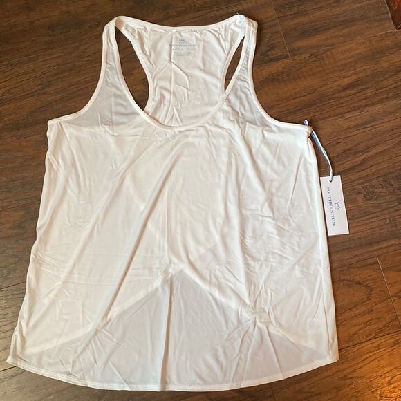 NWT - Southern Tide White Performance Tank - Size Large - Picture 1 of 11